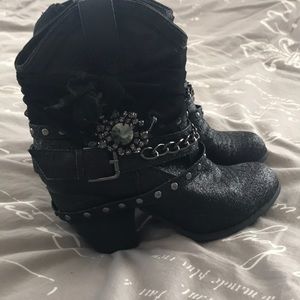 Not Rated Glittery Boots